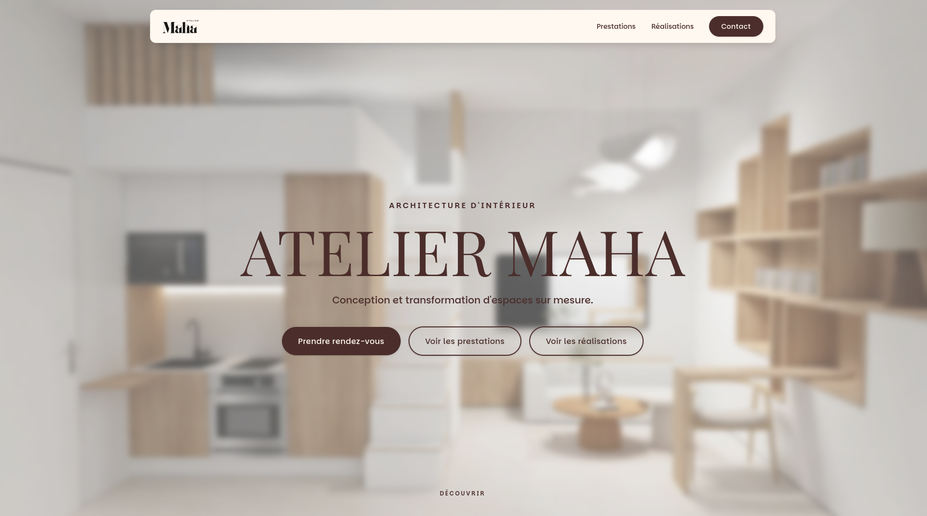 Atelier Maha - visuel 2